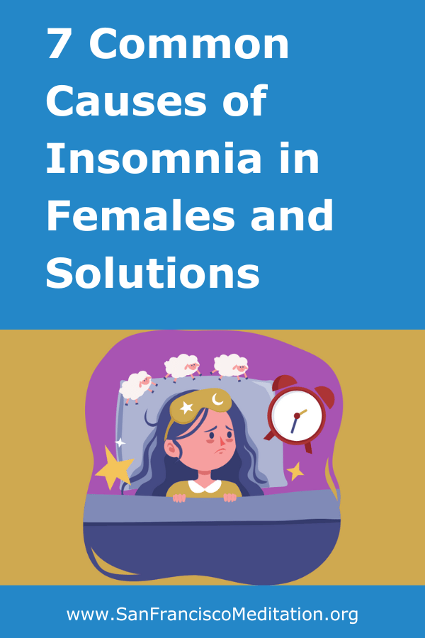 7 Major Causes of Insomnia_in Females and Solutions